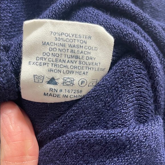 Simply southern nwot- Navy Blue 'Stay Salty' Sweatshirt medium - Picture 3 of 9